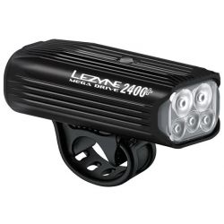 Lezyne Mega Drive 2400+ Front Black