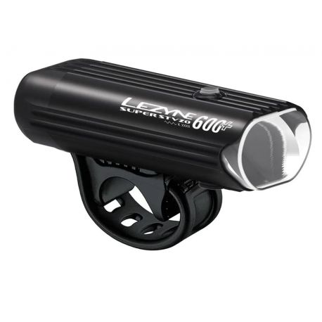 Lezyne Super StVZO 600+ Front Satin Black