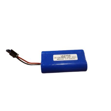 Lezyne Li-Ion Double 18650 batterij 4800 mAh with plug