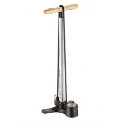 Lezyne Sport Floor Drive DV Metallic Silver