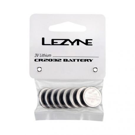 LEZYNE CR 2032 BATTERY - 8 - PACK