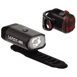 Lezyne Mini Drive 400XL / Femto USB Pair Black