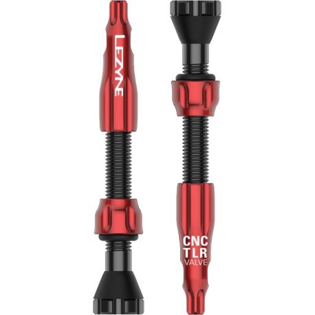 Lezyne CNC TLR Tubeless Valve 44mm Red